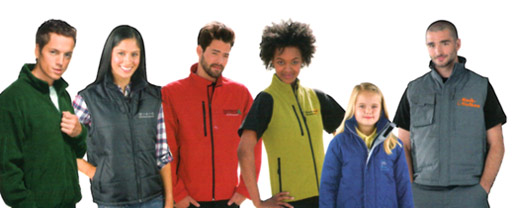 bedruckte und bestickte T-Shirts in vielen Variationen